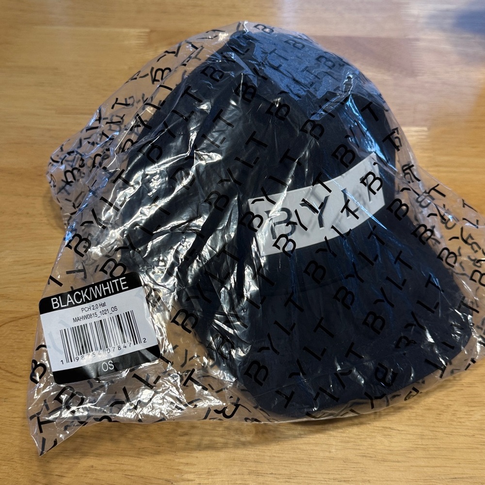 BYLT Basics Black Performance Logo Cap - Picture 4 of 4